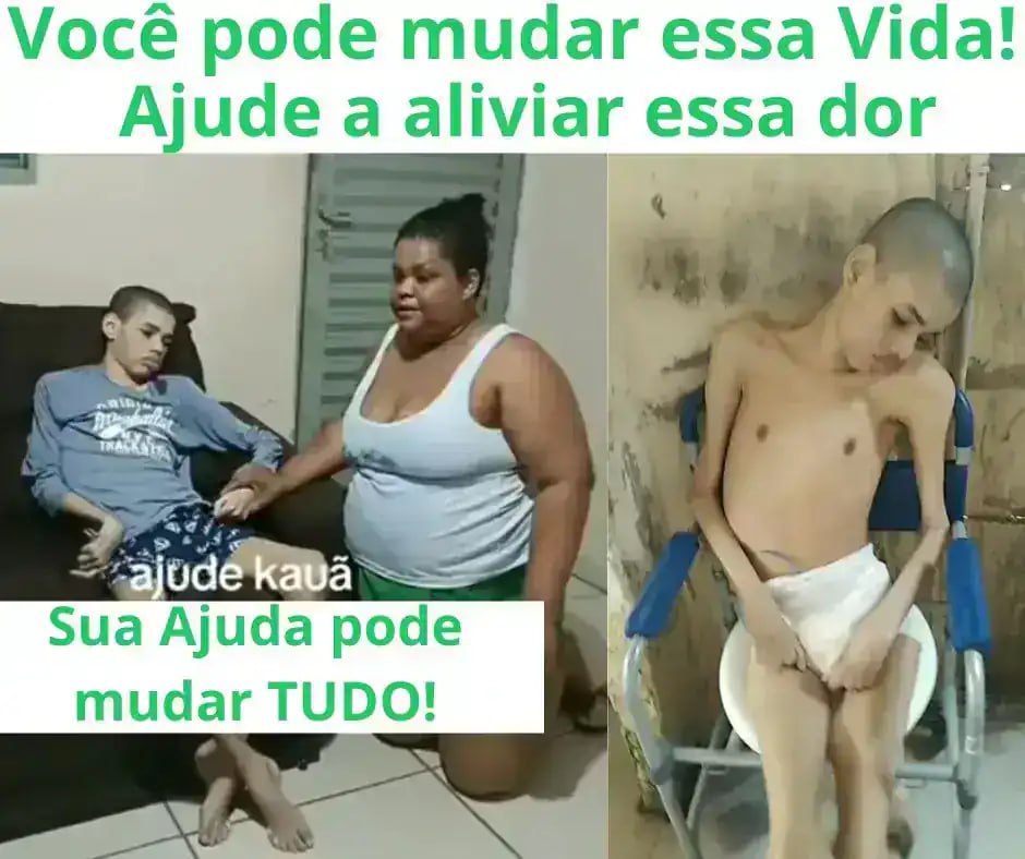Ajude o Kauã a continuar lutando